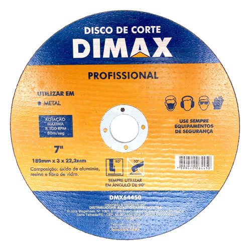 Disco de Corte 7″ Metal