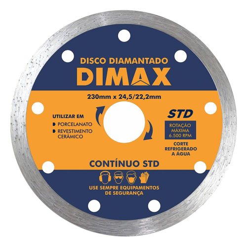 Disco Diamantado 230mm 9″ Contínuo STD