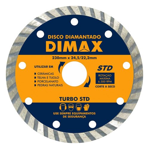 Disco Diamantado 230mm 9″ Turbo