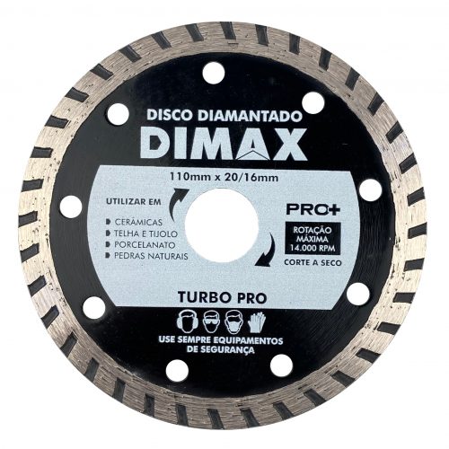 Disco Diamantado 110mm 4 Turbo Pro