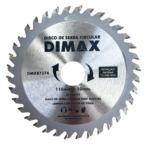 Disco Serra 36 Dentes 110mm Vídea