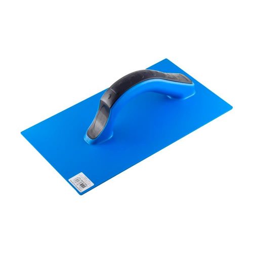 Desempenadeira PVC 17x30cm Estriada Azul